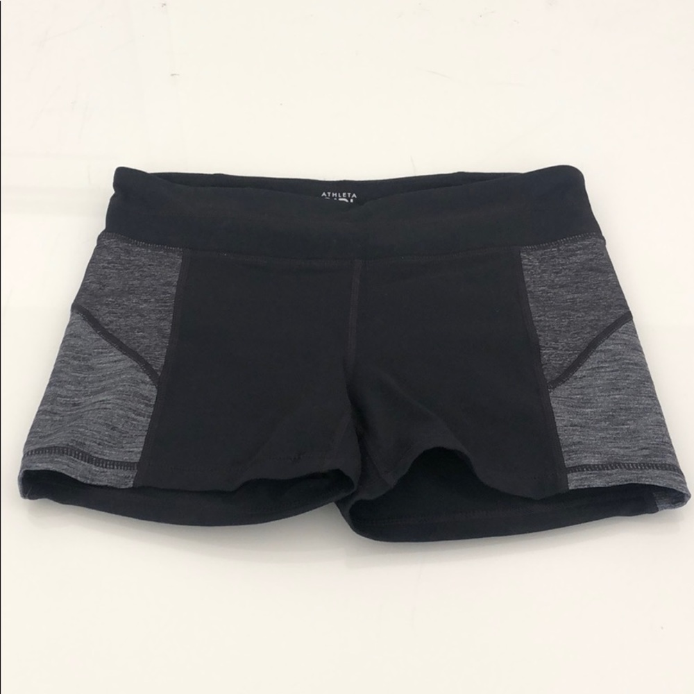 Athleta Kids Black and Gray Active Shorts